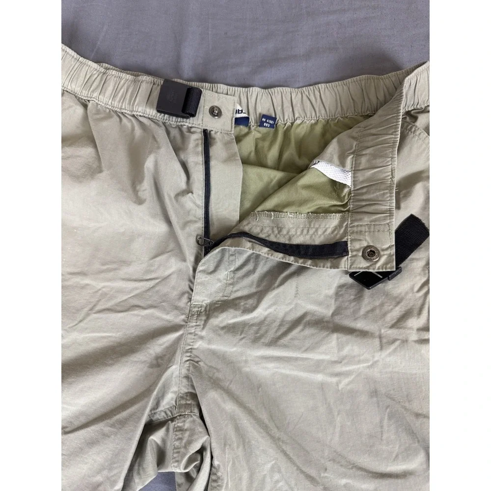 Polo Sport Ralph Lauren Cargo Shorts Men's Large‎ Light Green Belted 7